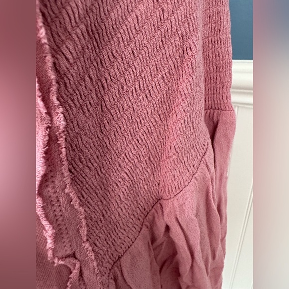 NWT Free People Kathy Tee ~ Rose Blush ~ Medium ~ NEW! - Picture 7 of 13